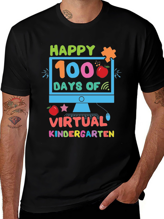 Happy 100 Days of Virtual Kindergarten T-Shirt
