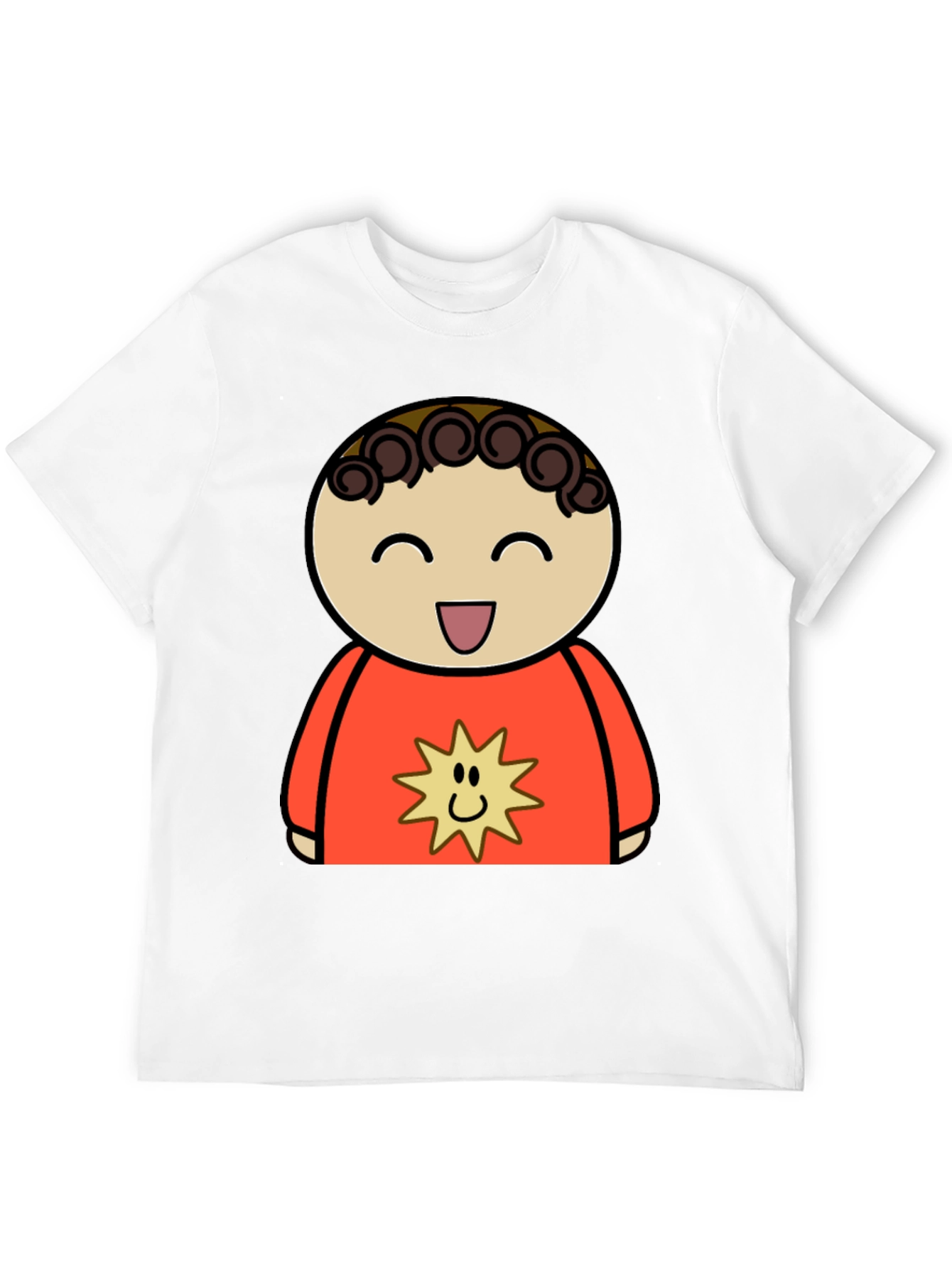 Cartoon Character Graphic T-Shirt