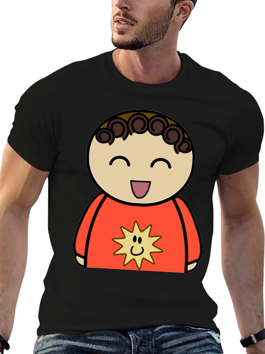 Cartoon Character Graphic T-Shirt