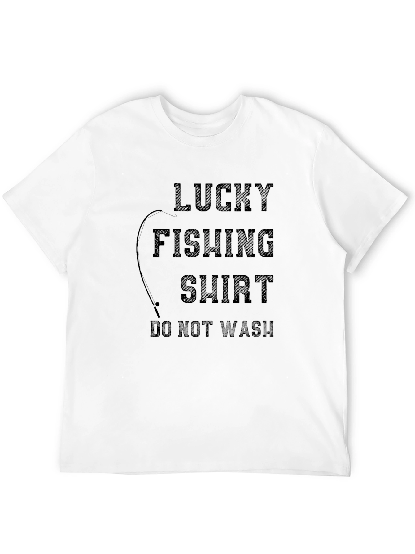 Lucky Fishing Shirt - Funny Graphic Tee