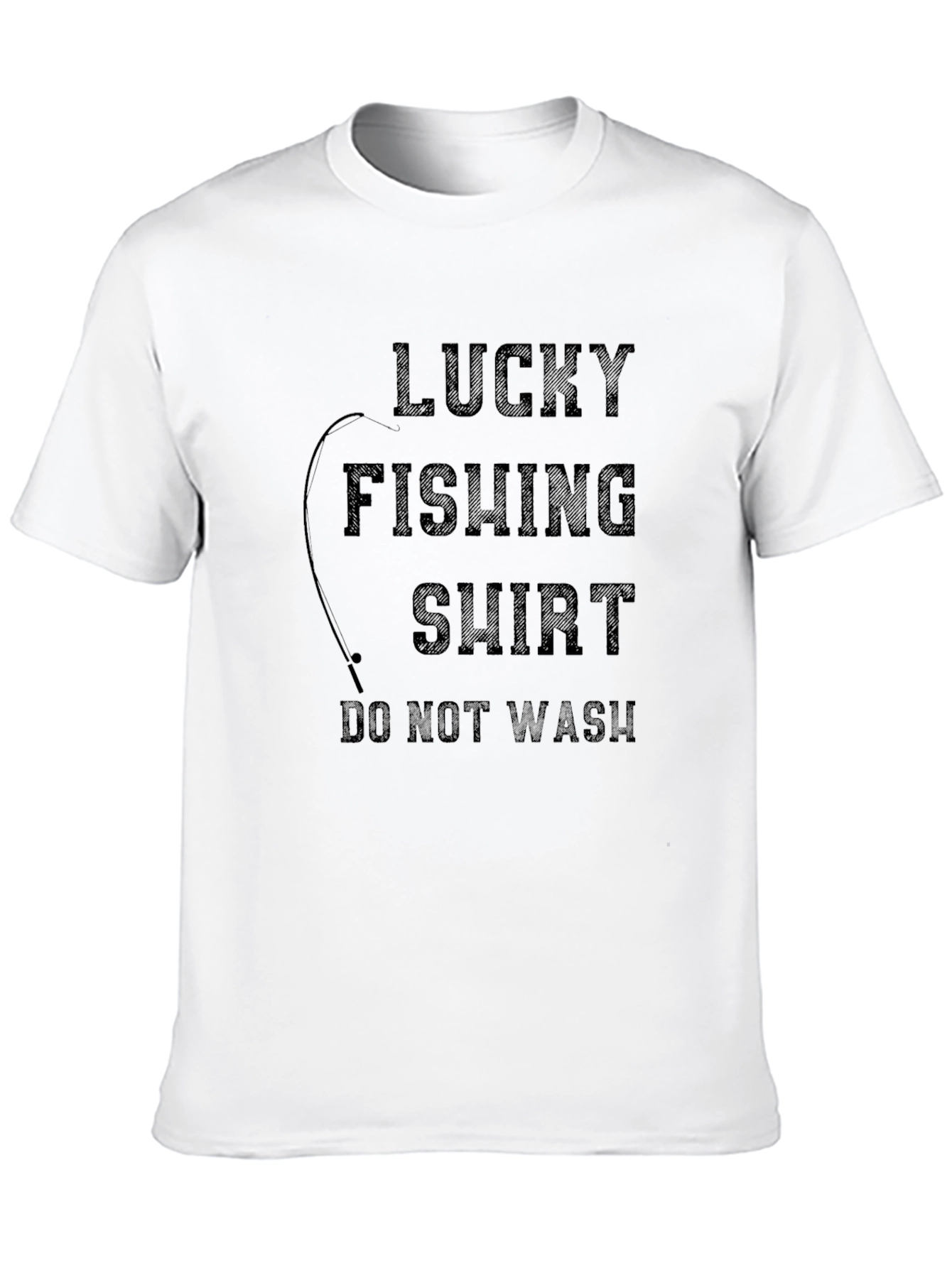 Lucky Fishing Shirt - Funny Graphic Tee