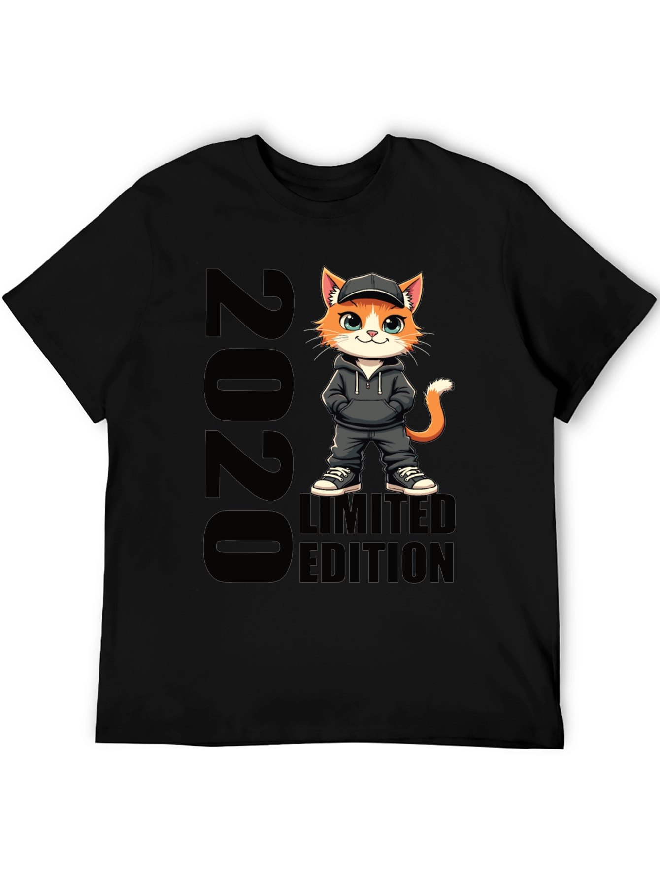 Limited Edition 2020 Cat Graphic T-Shirt