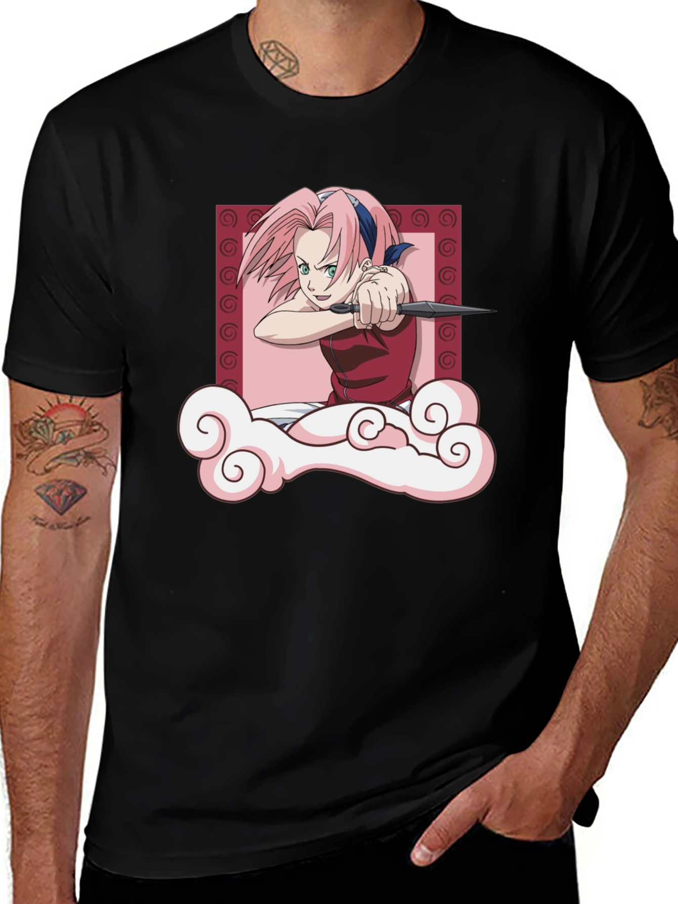 Sakura Haruno T-Shirt Anime Graphic Tee
