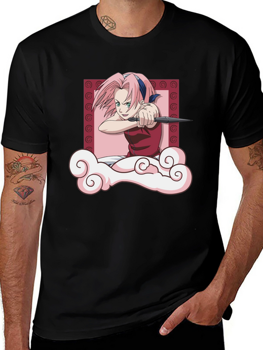 Sakura Haruno T-Shirt Anime Graphic Tee