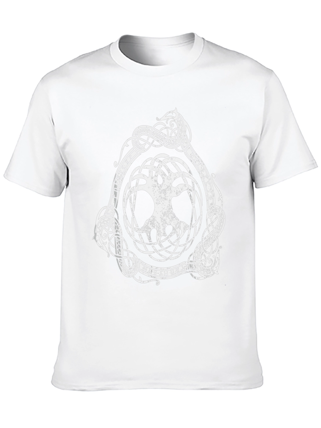 Viking Tree of Life Graphic Tee - Black