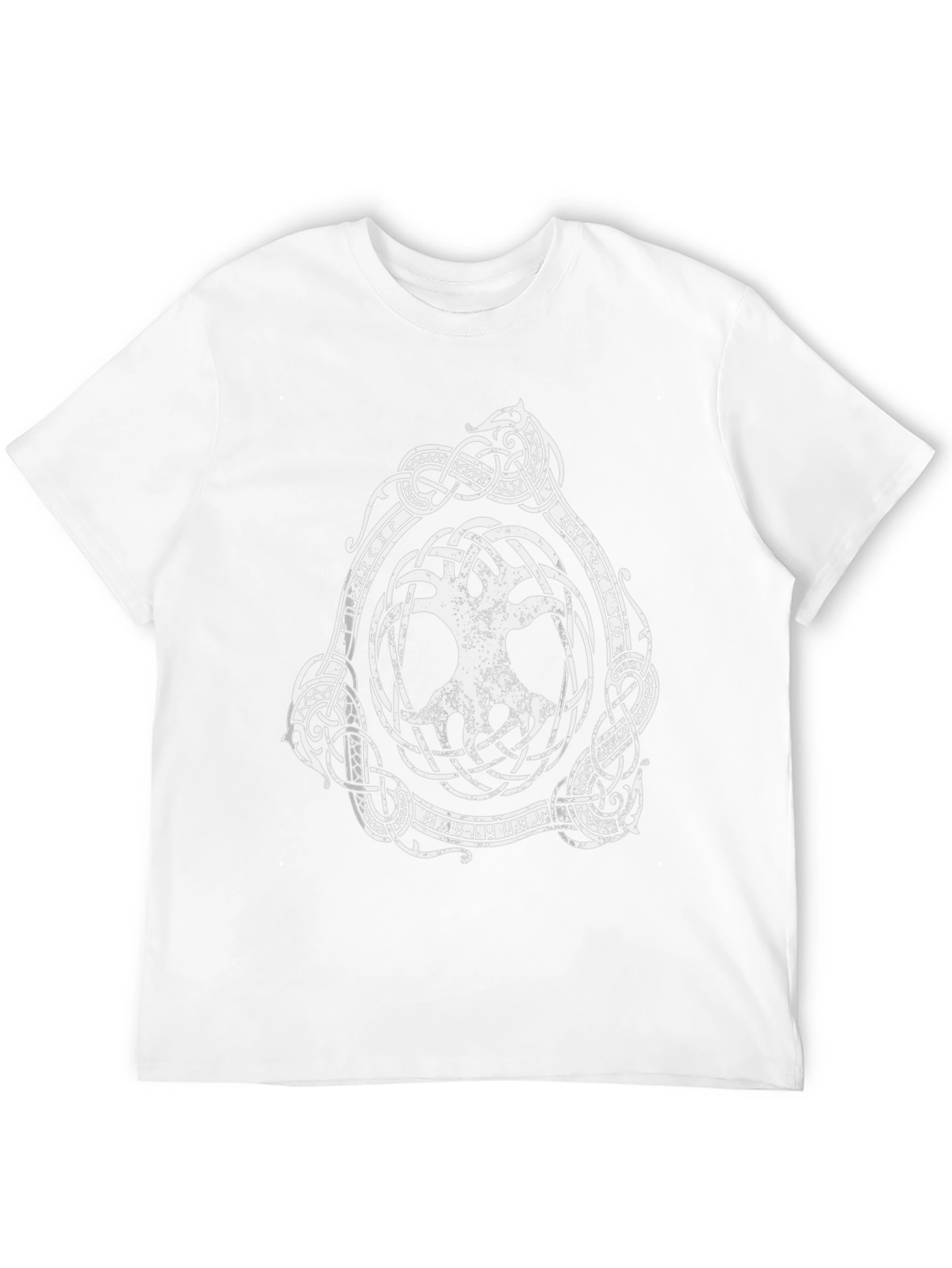 Viking Tree of Life Graphic Tee - Black