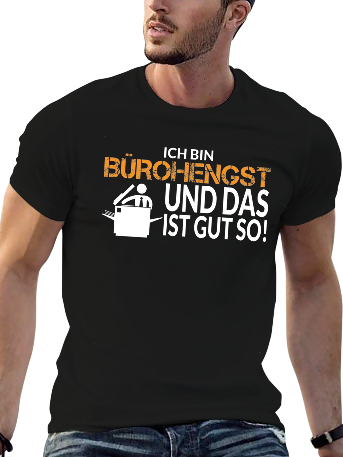 Ich Bin Bürohengst T-Shirt