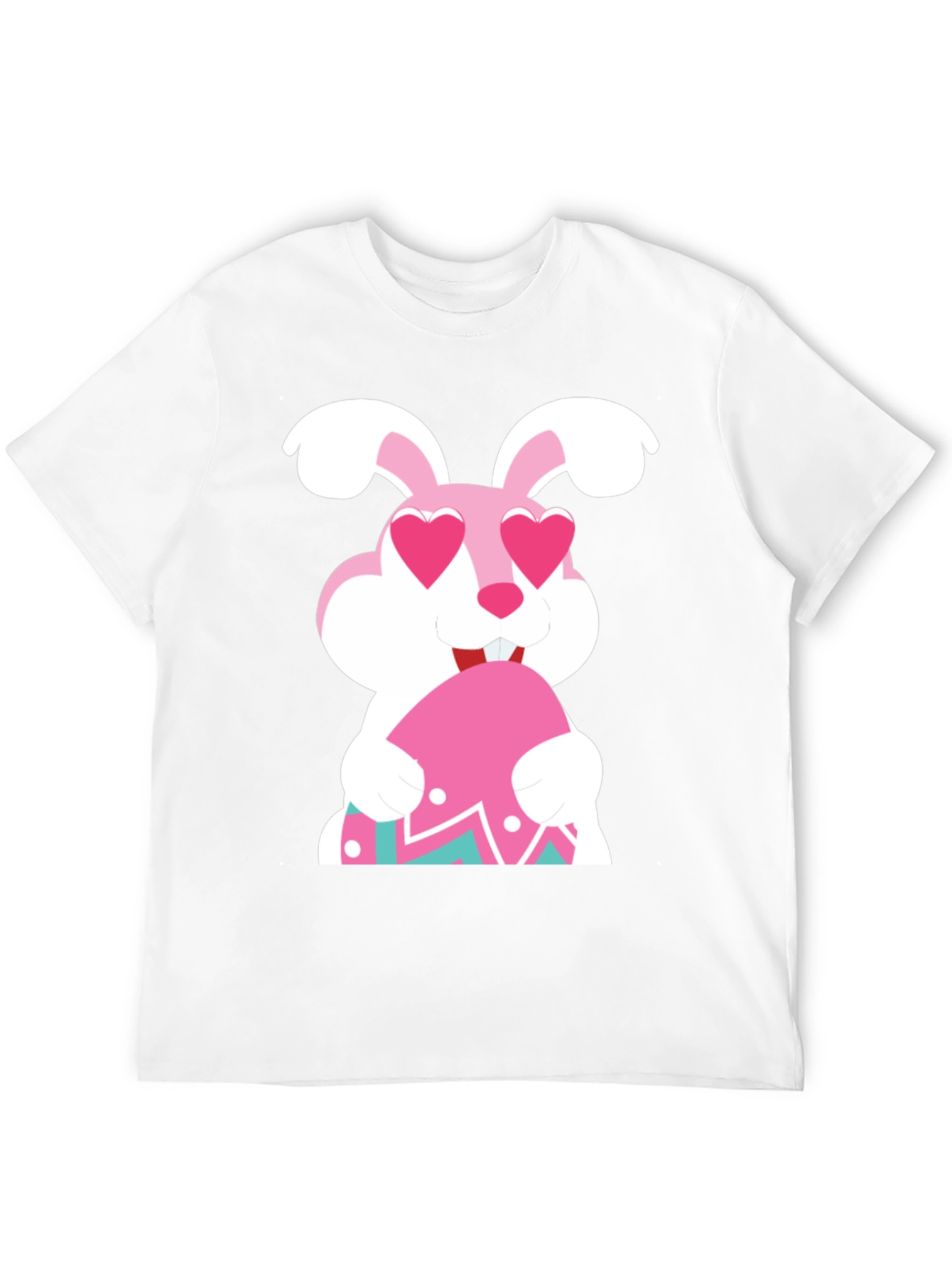 Easter Bunny Heart Eyes T-Shirt