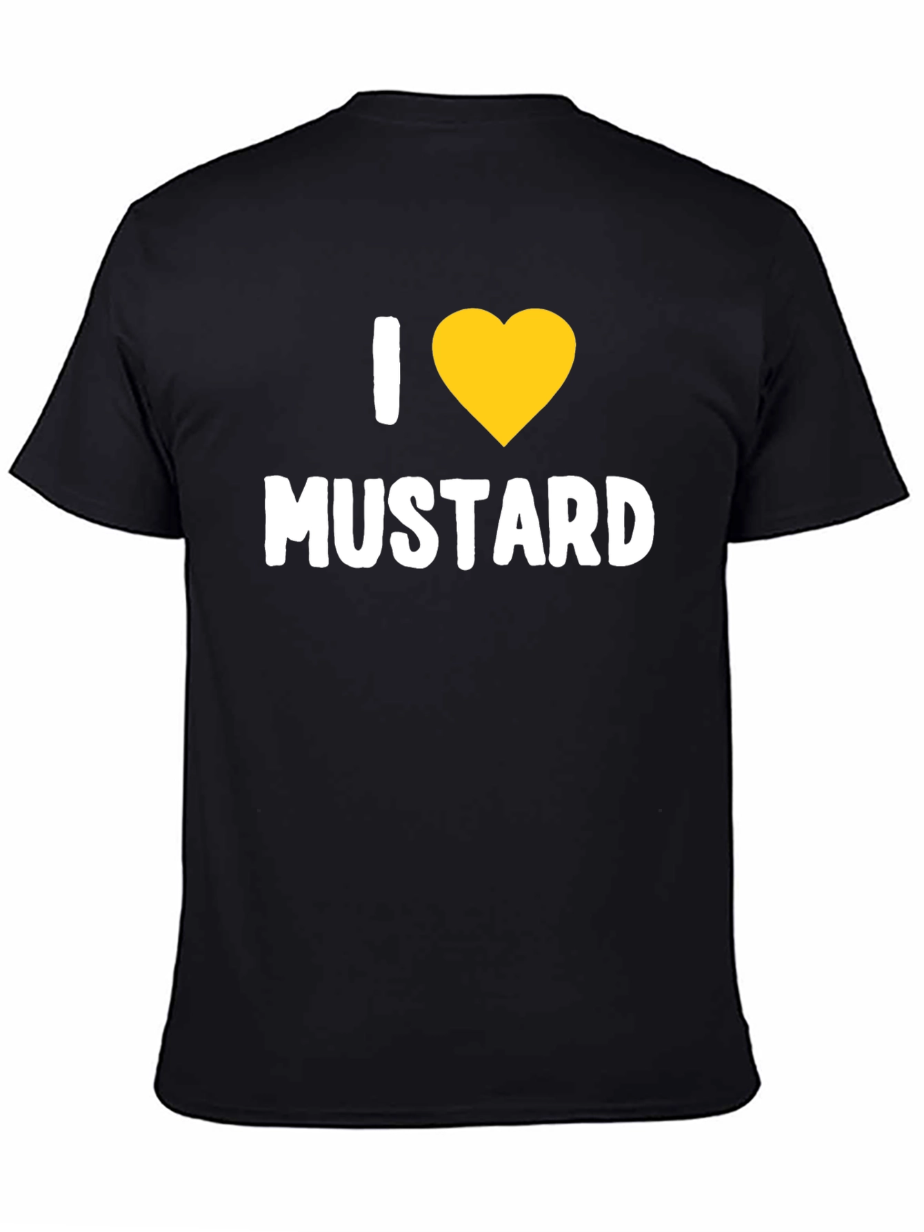 I Heart Mustard T-Shirt - Novelty Graphic Tee