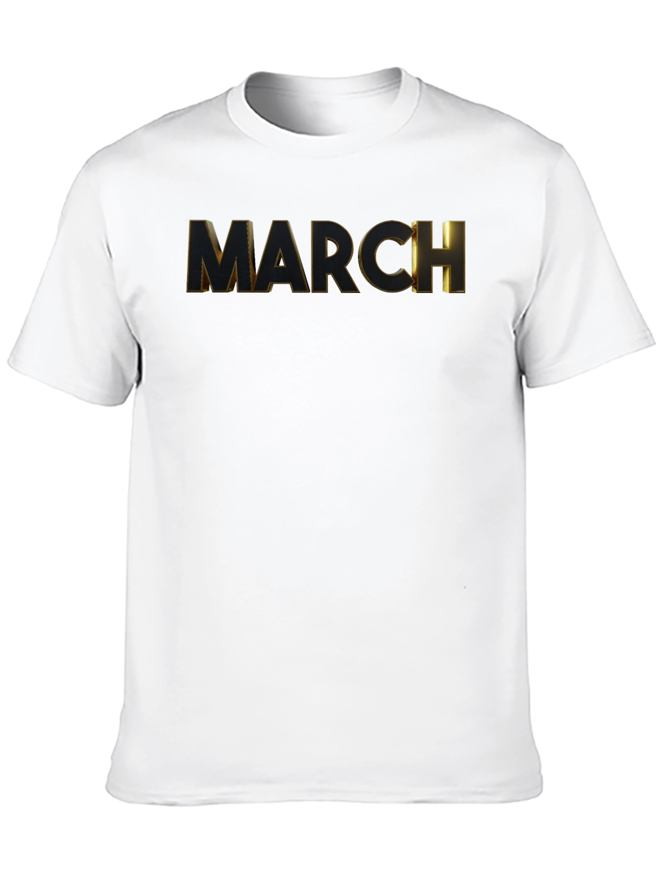 March Black T-Shirt