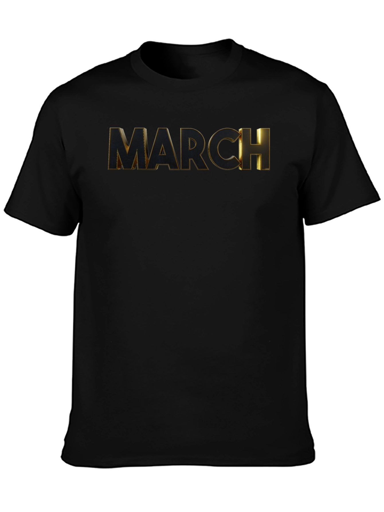 March Black T-Shirt