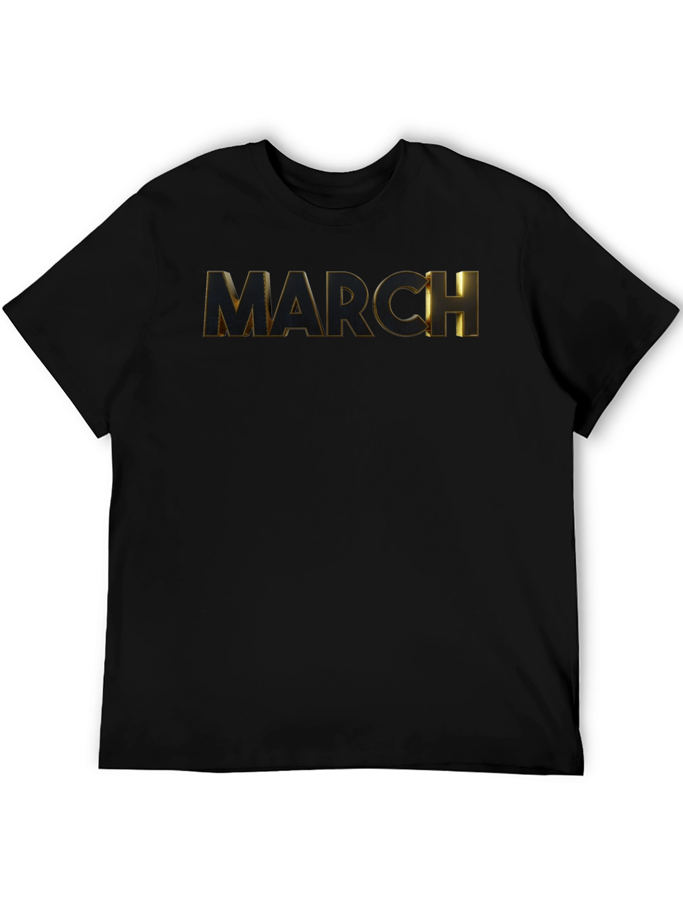 March Black T-Shirt