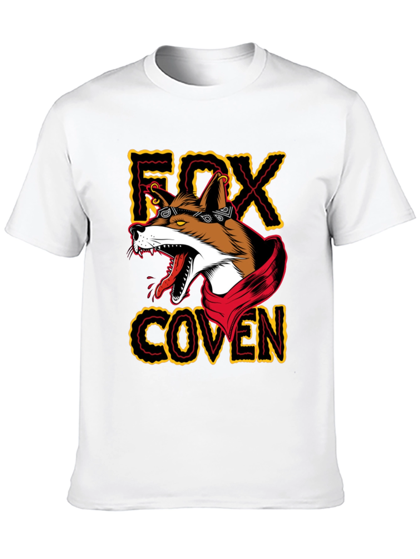 Fox Coven Graphic Tee - Black