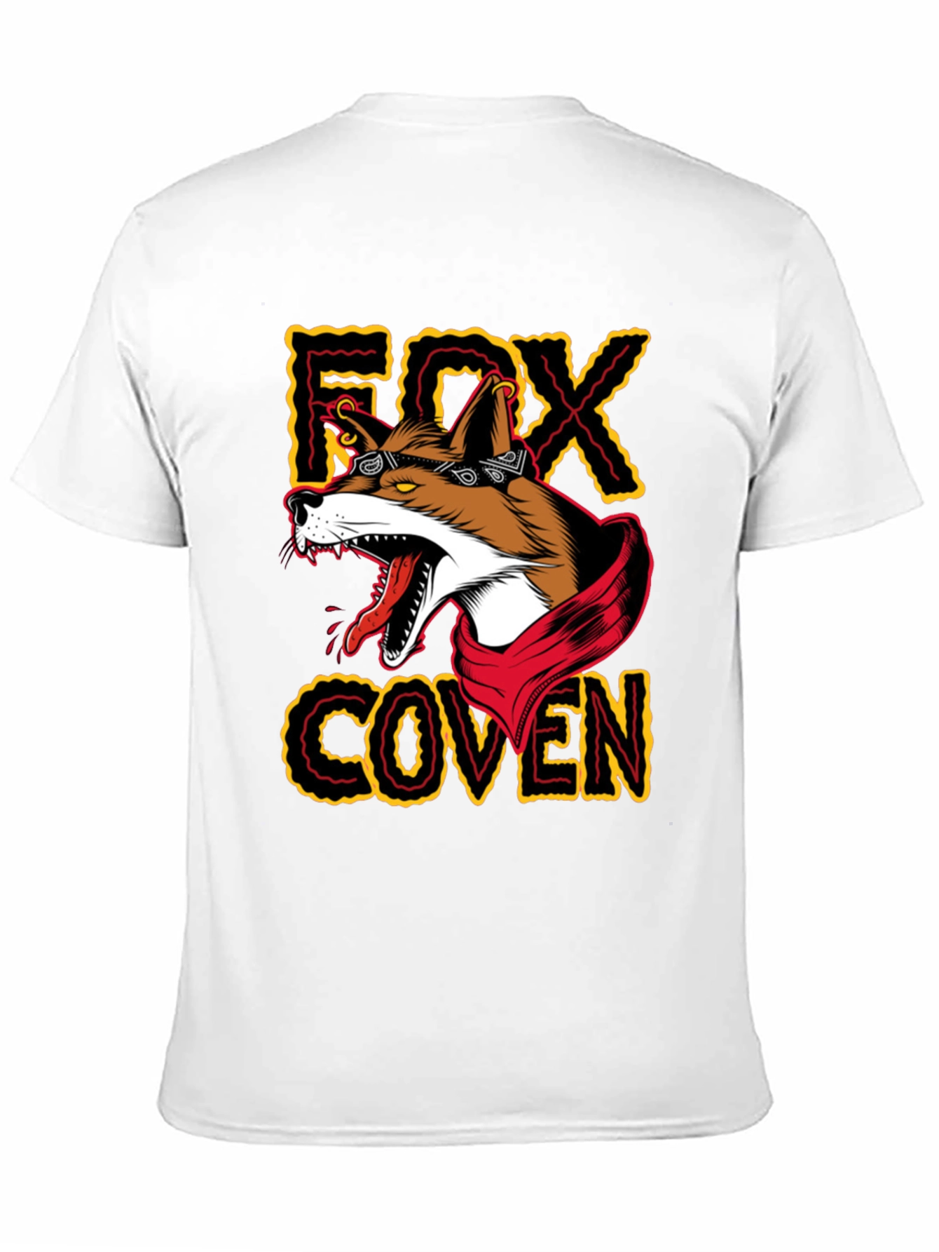 Fox Coven Graphic Tee - Black