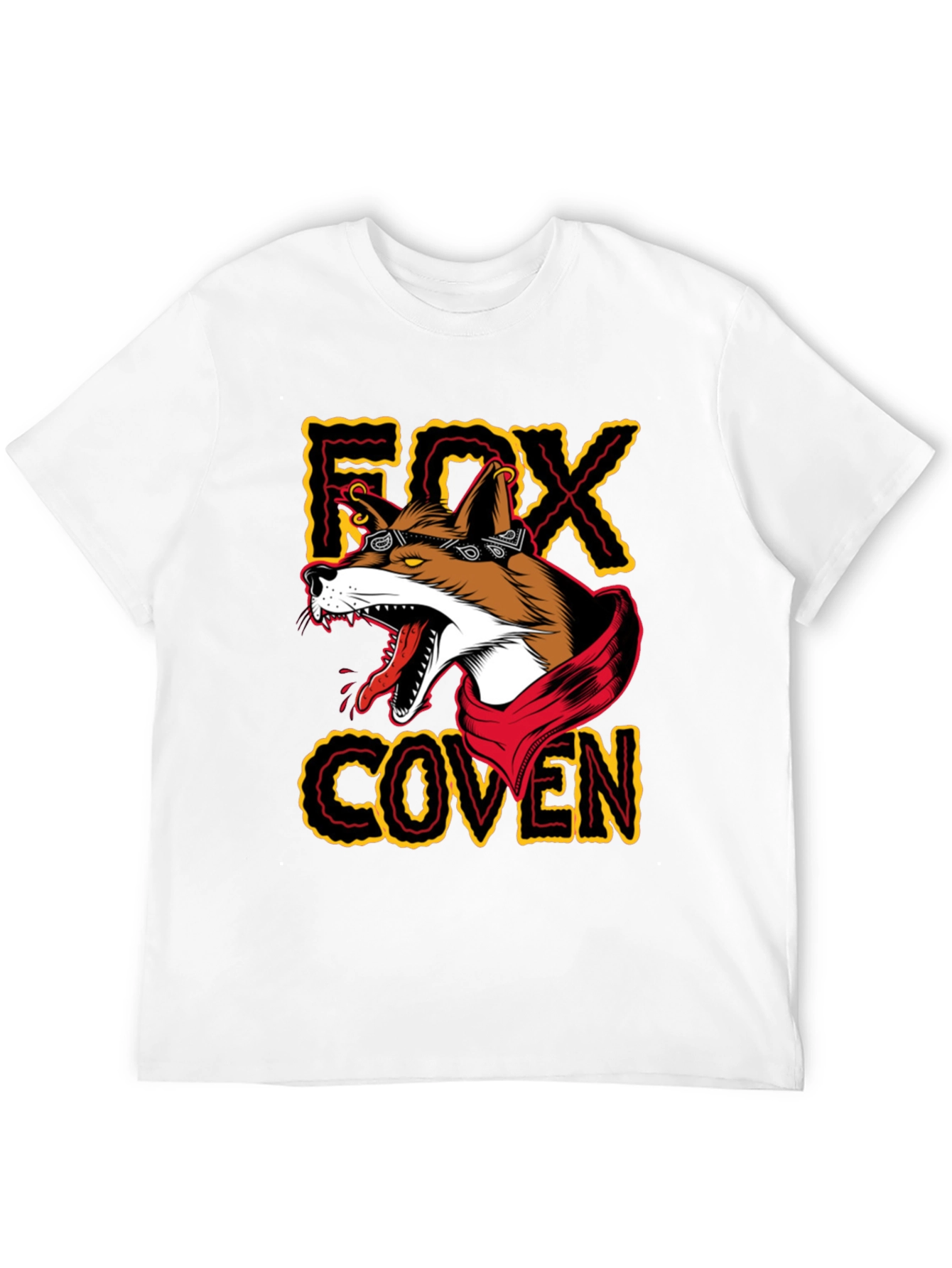 Fox Coven Graphic Tee - Black