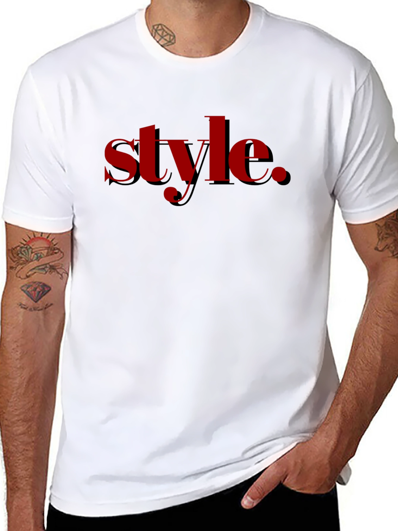 Style Graphic Tee - Mens Fashion Shirt