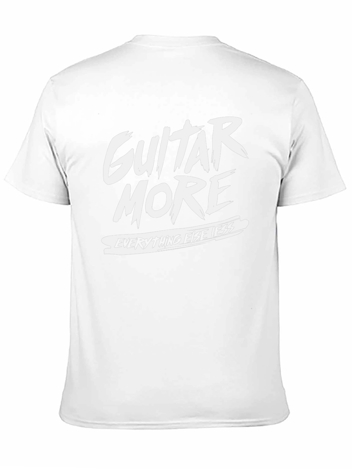 Guitar More T-Shirt - Black Graphic Tee