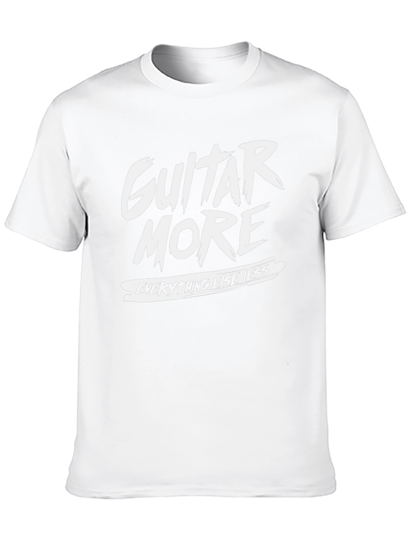 Guitar More T-Shirt - Black Graphic Tee