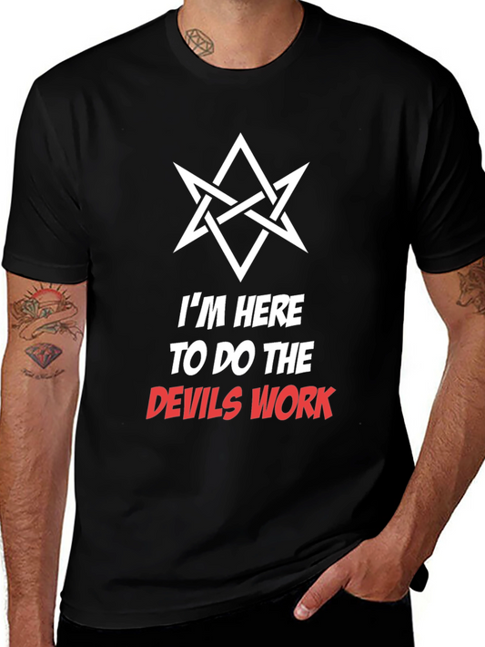 Devils Work T-Shirt - Graphic Tee