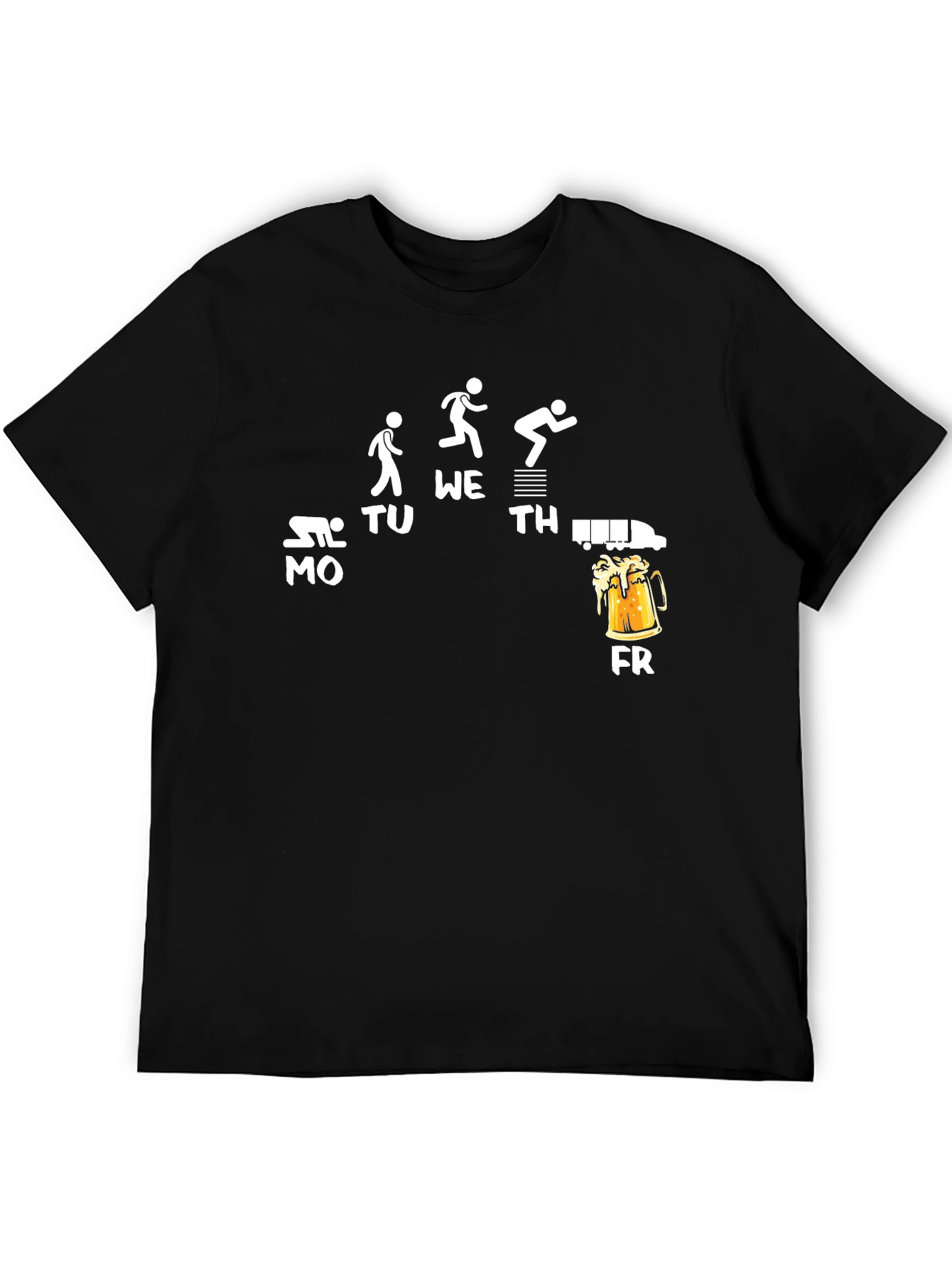 Work Week to Beer Friday Graphic T-Shirt