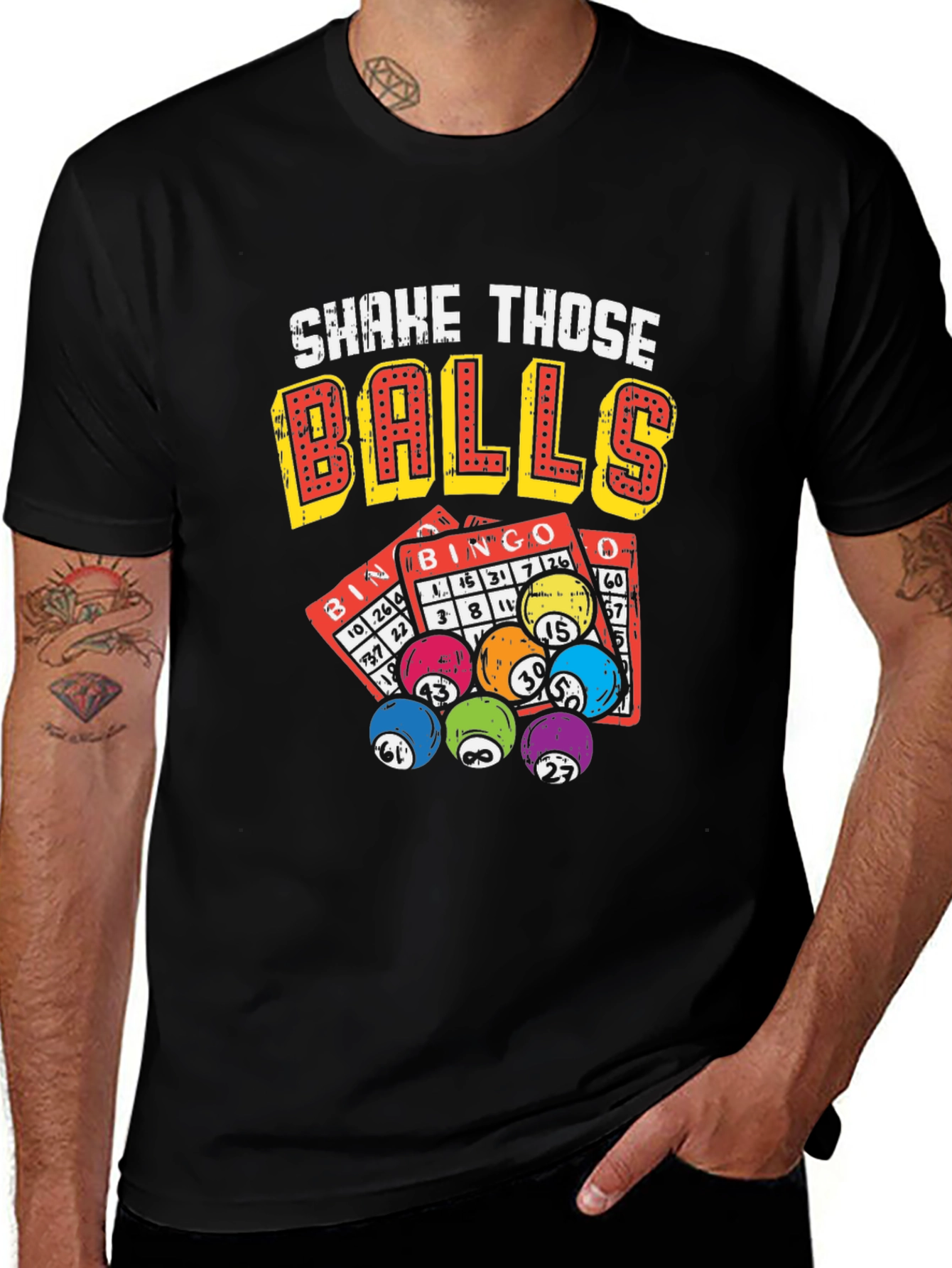 Shake Those Balls Bingo T-Shirt