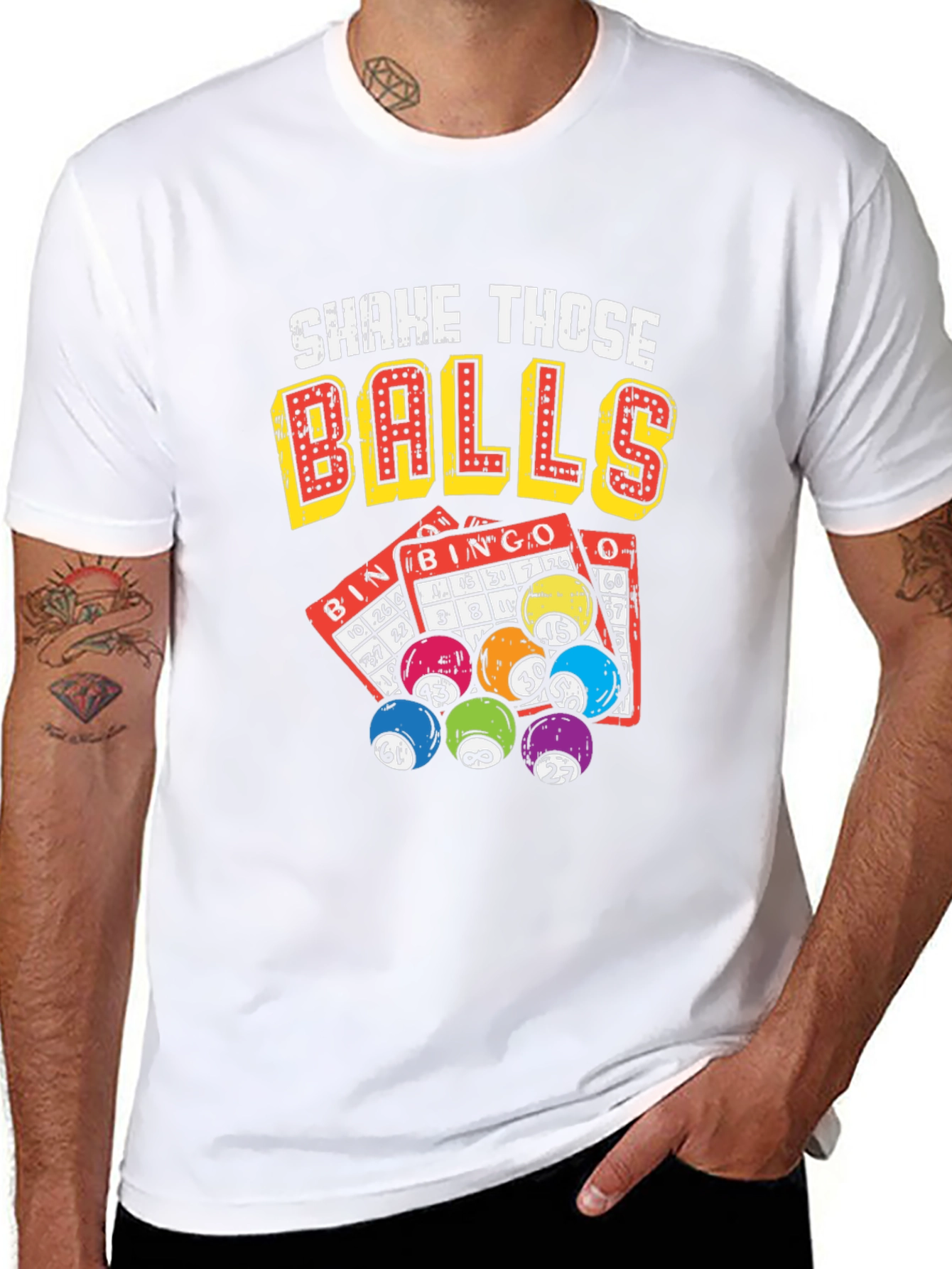 Shake Those Balls Bingo T-Shirt