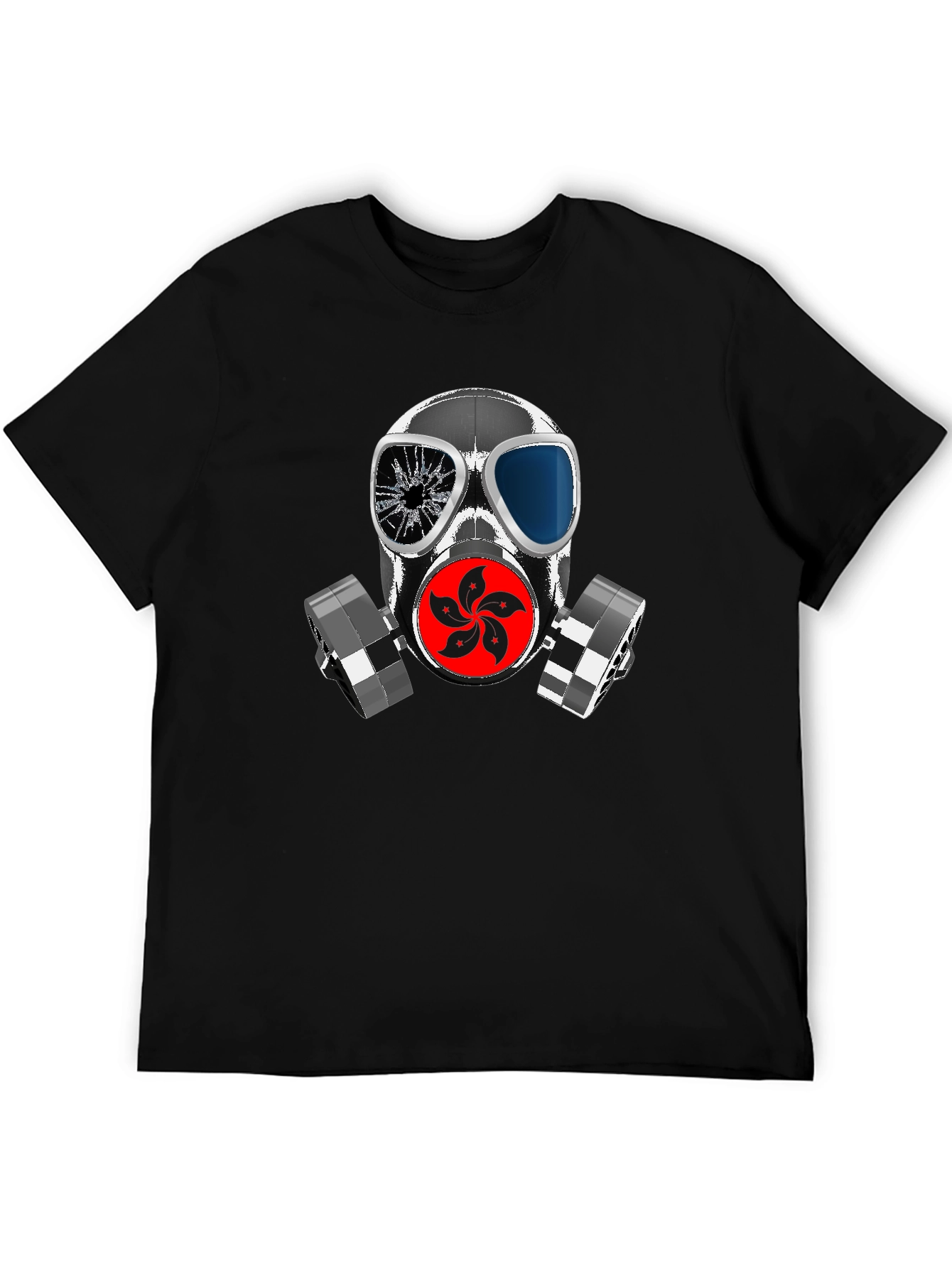 Gas Mask Graphic T-Shirt