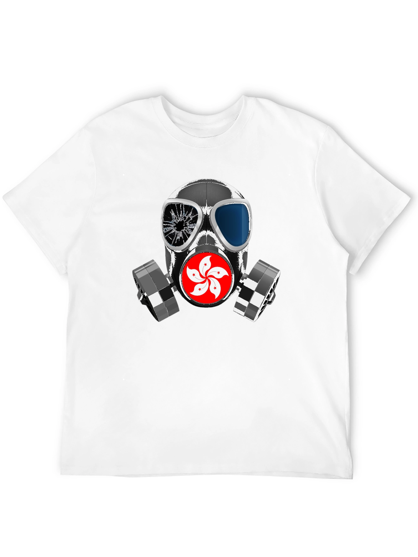 Gas Mask Graphic T-Shirt
