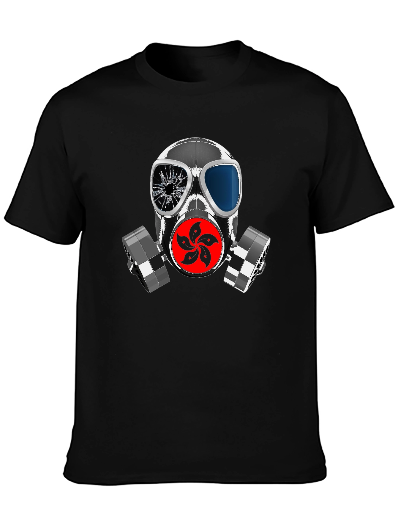 Gas Mask Graphic T-Shirt