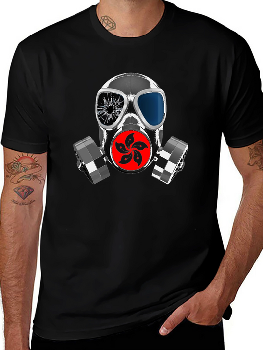 Gas Mask Graphic T-Shirt