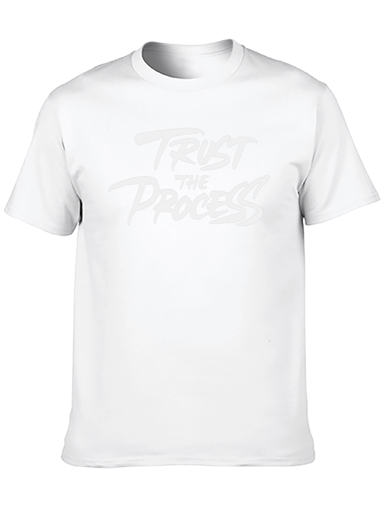 Trust The Process Graphic Tee - Motivational Shirt