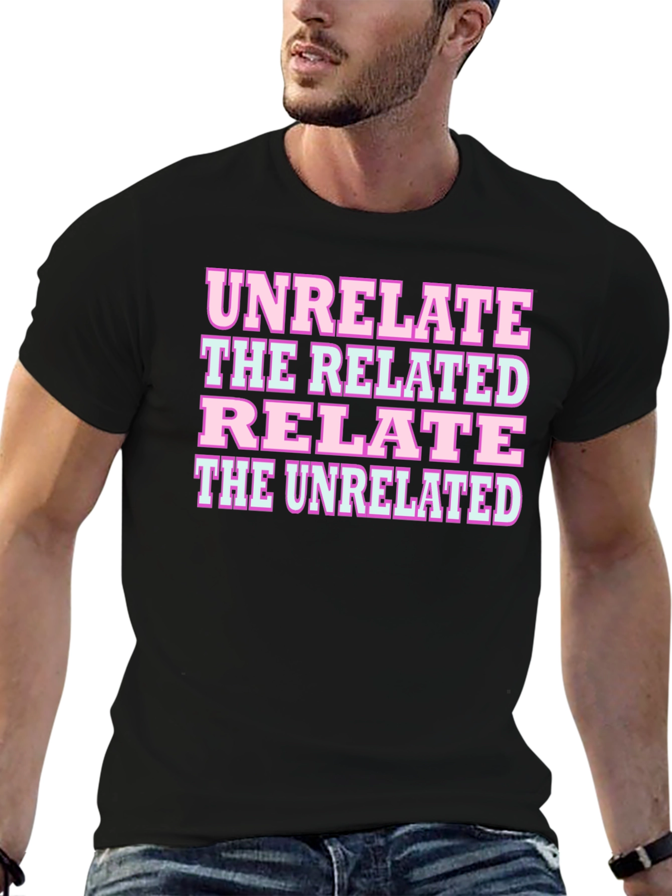 Unrelate Relate Graphic T-Shirt