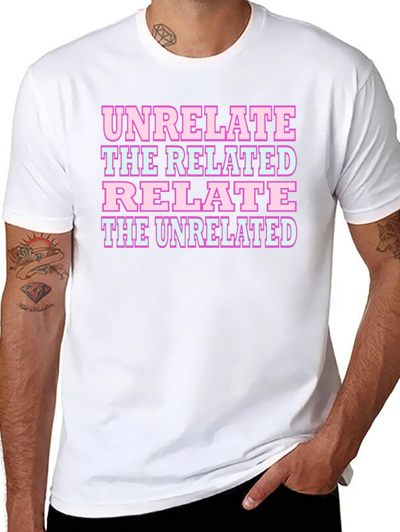 Unrelate Relate Graphic T-Shirt