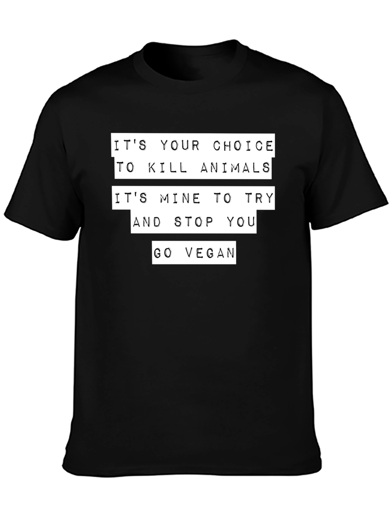 Vegan Choice T-Shirt - Animal Rights Tee