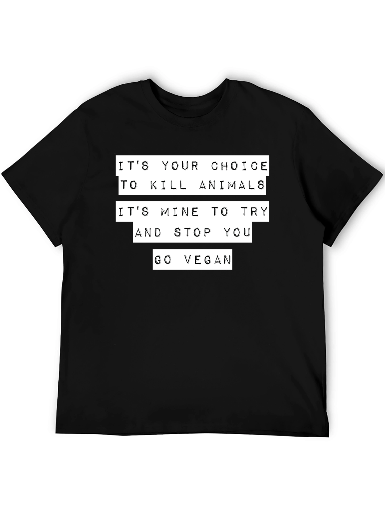 Vegan Choice T-Shirt - Animal Rights Tee