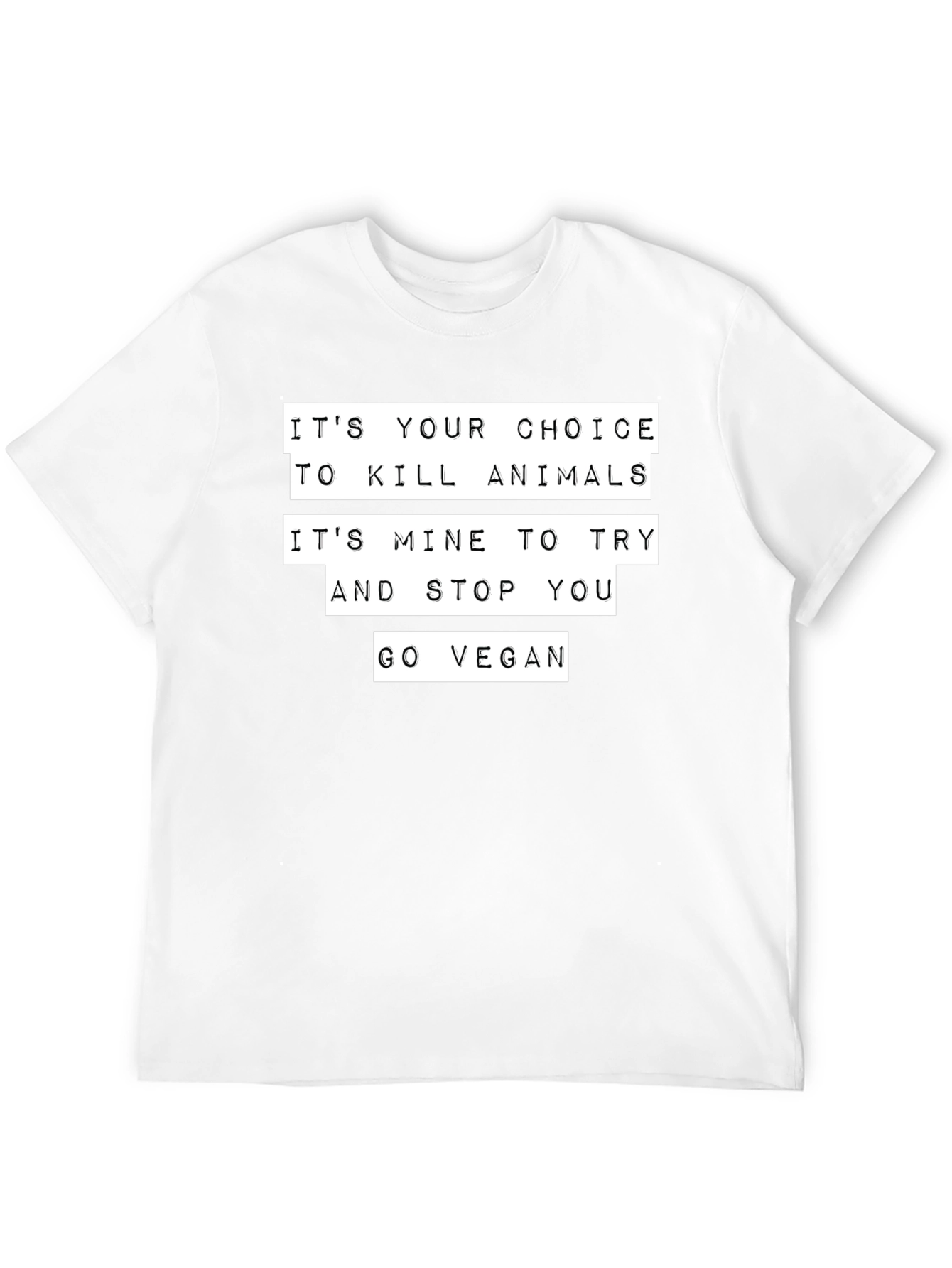 Vegan Choice T-Shirt - Animal Rights Tee