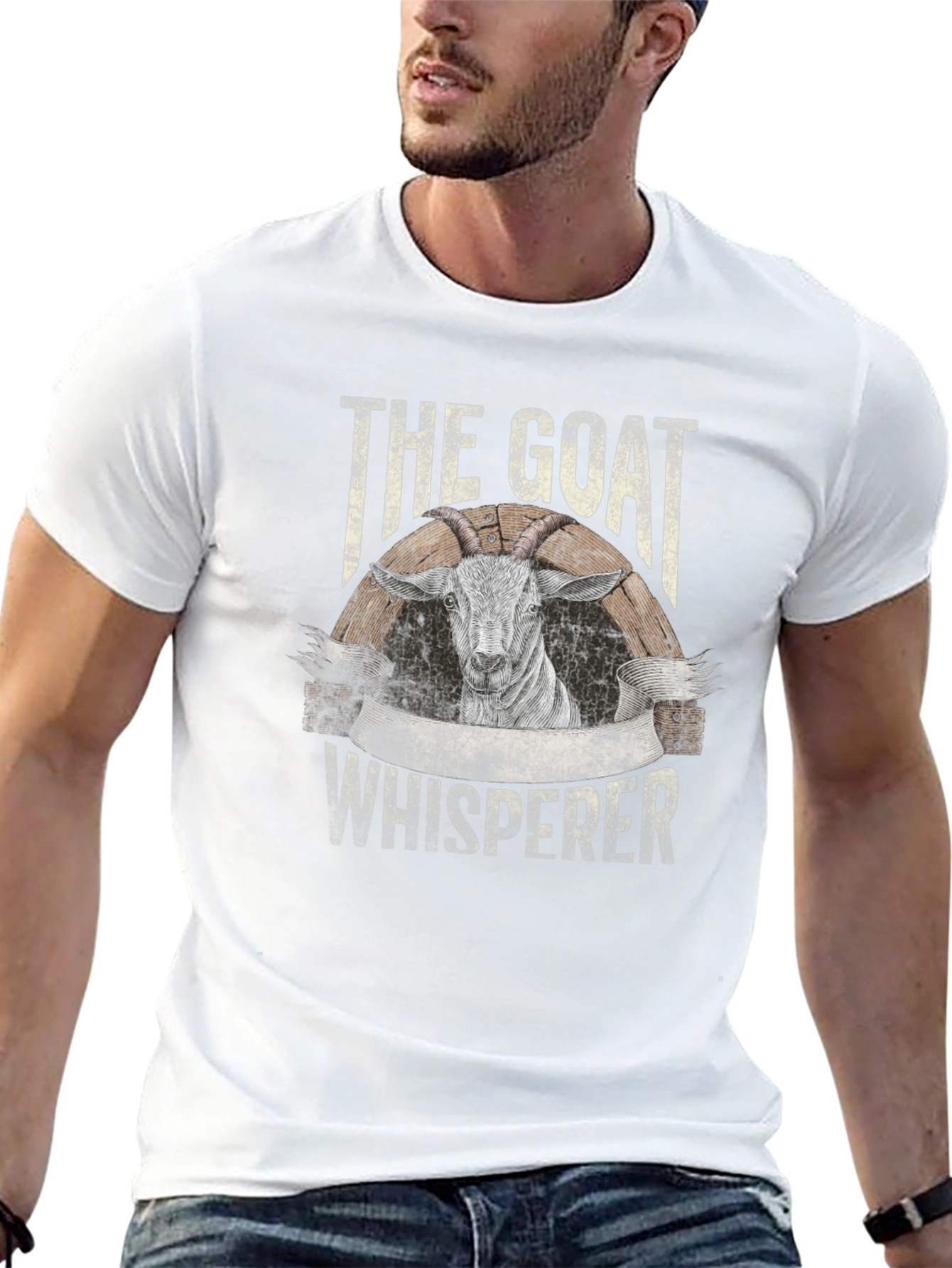 The Goat Whisperer T-Shirt - Black Graphic Tee