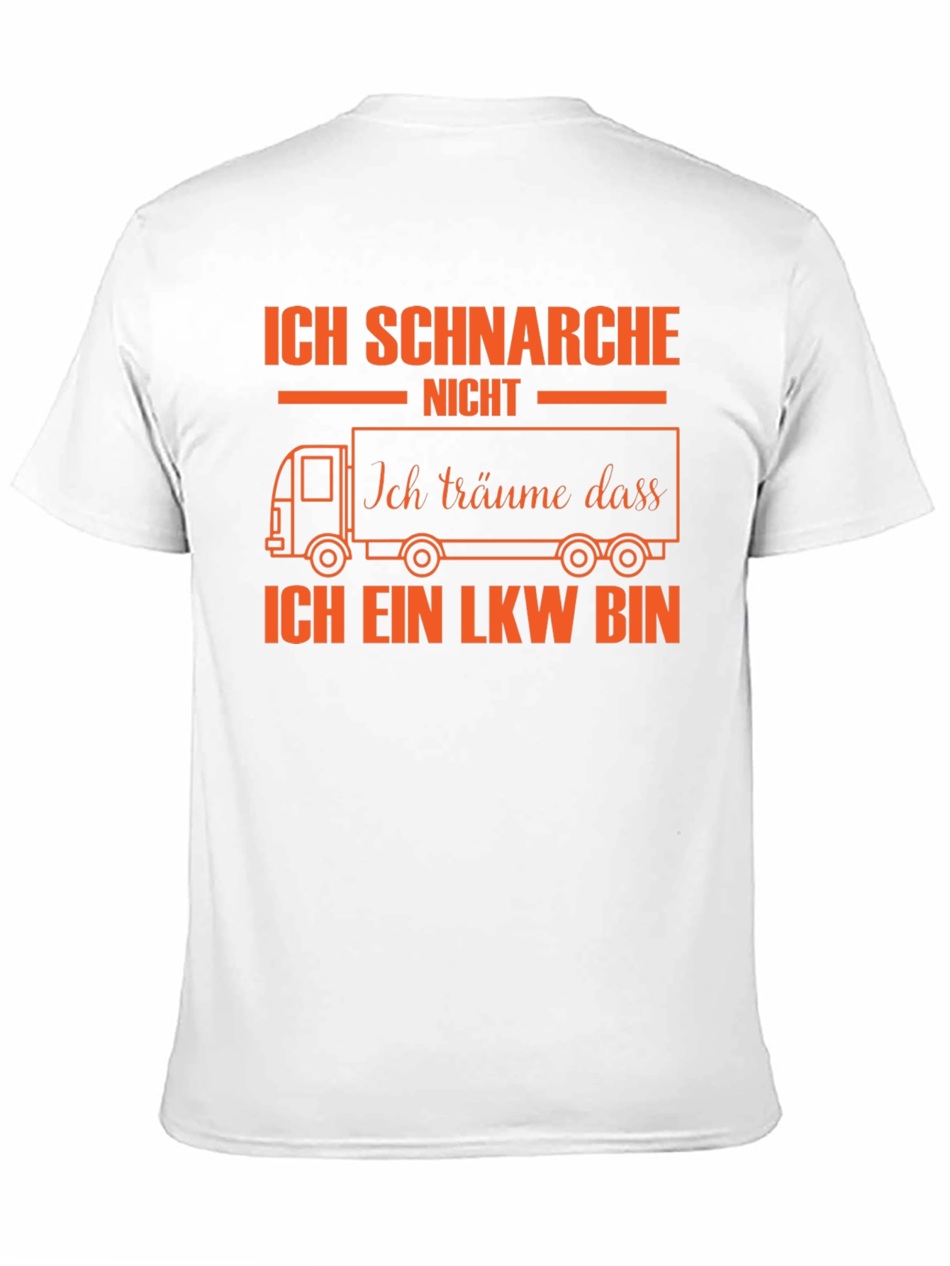 Ich Schnarche Nicht Truck T-Shirt