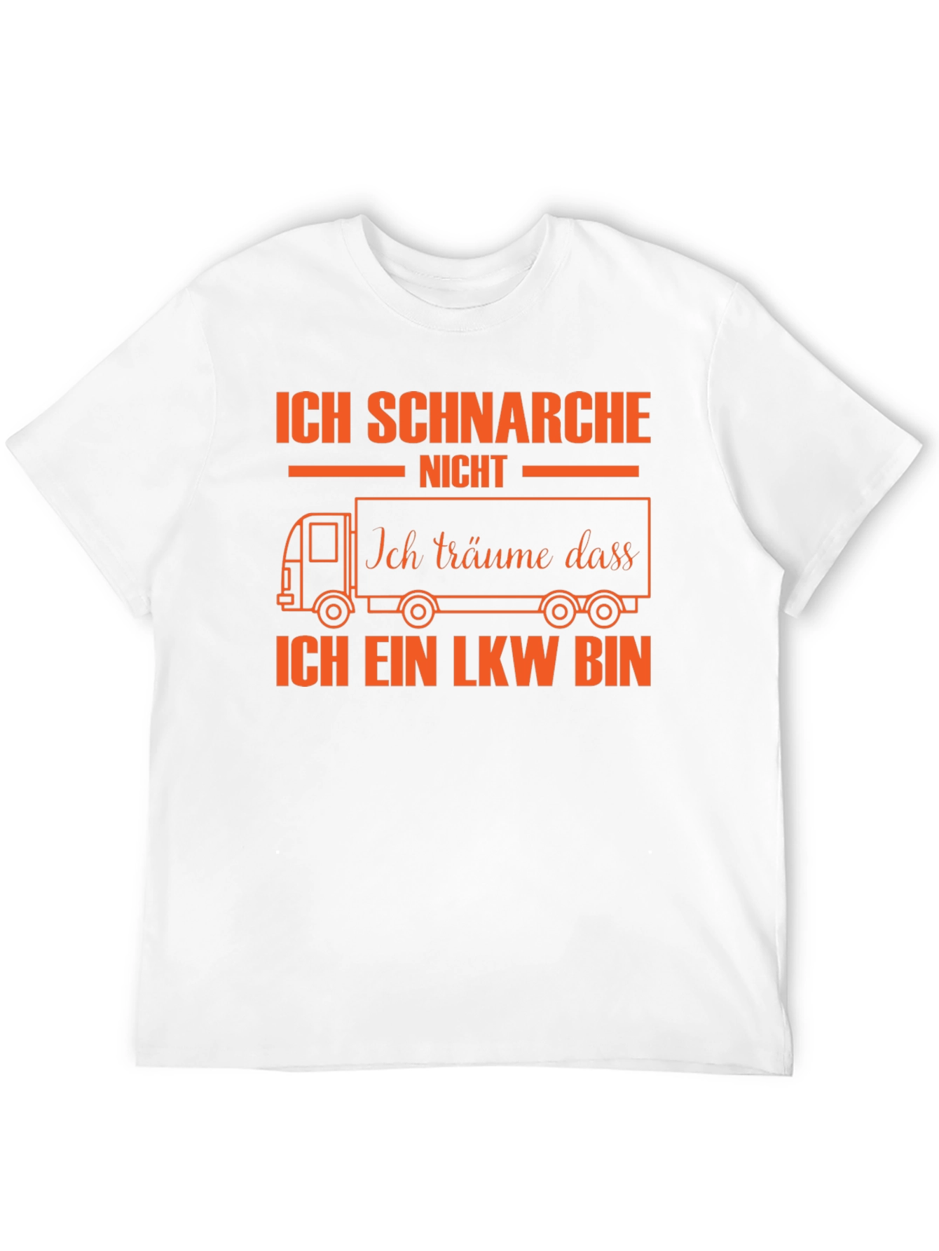 Ich Schnarche Nicht Truck T-Shirt