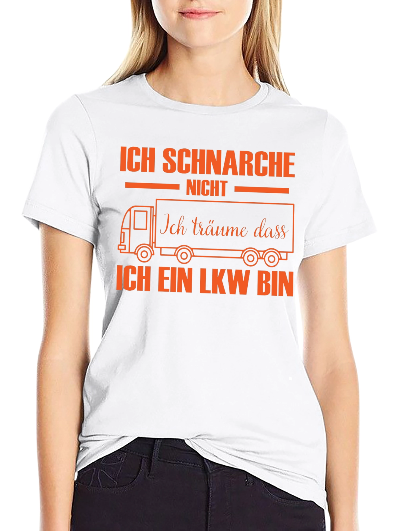 Ich Schnarche Nicht Truck T-Shirt