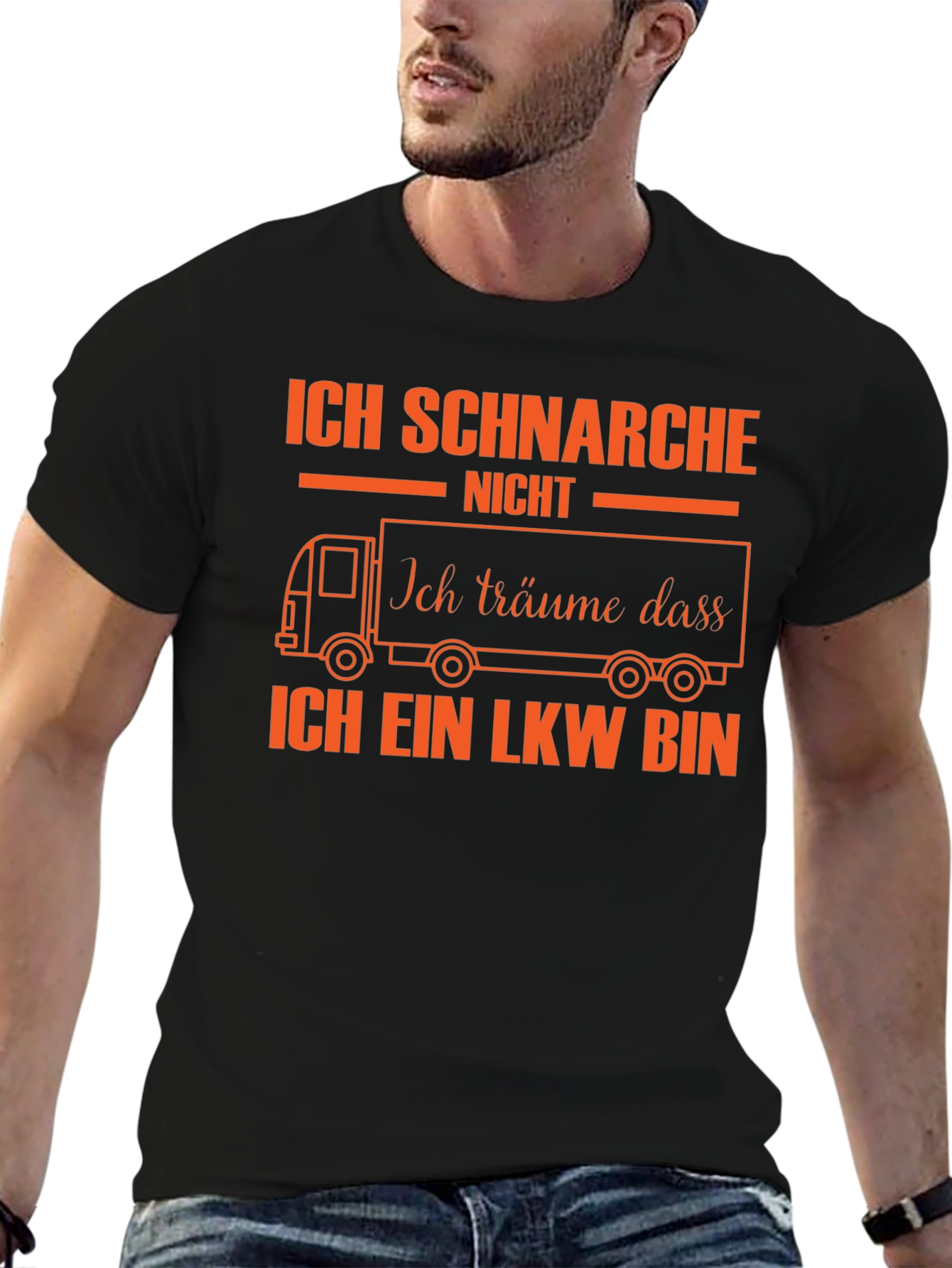 Ich Schnarche Nicht Truck T-Shirt