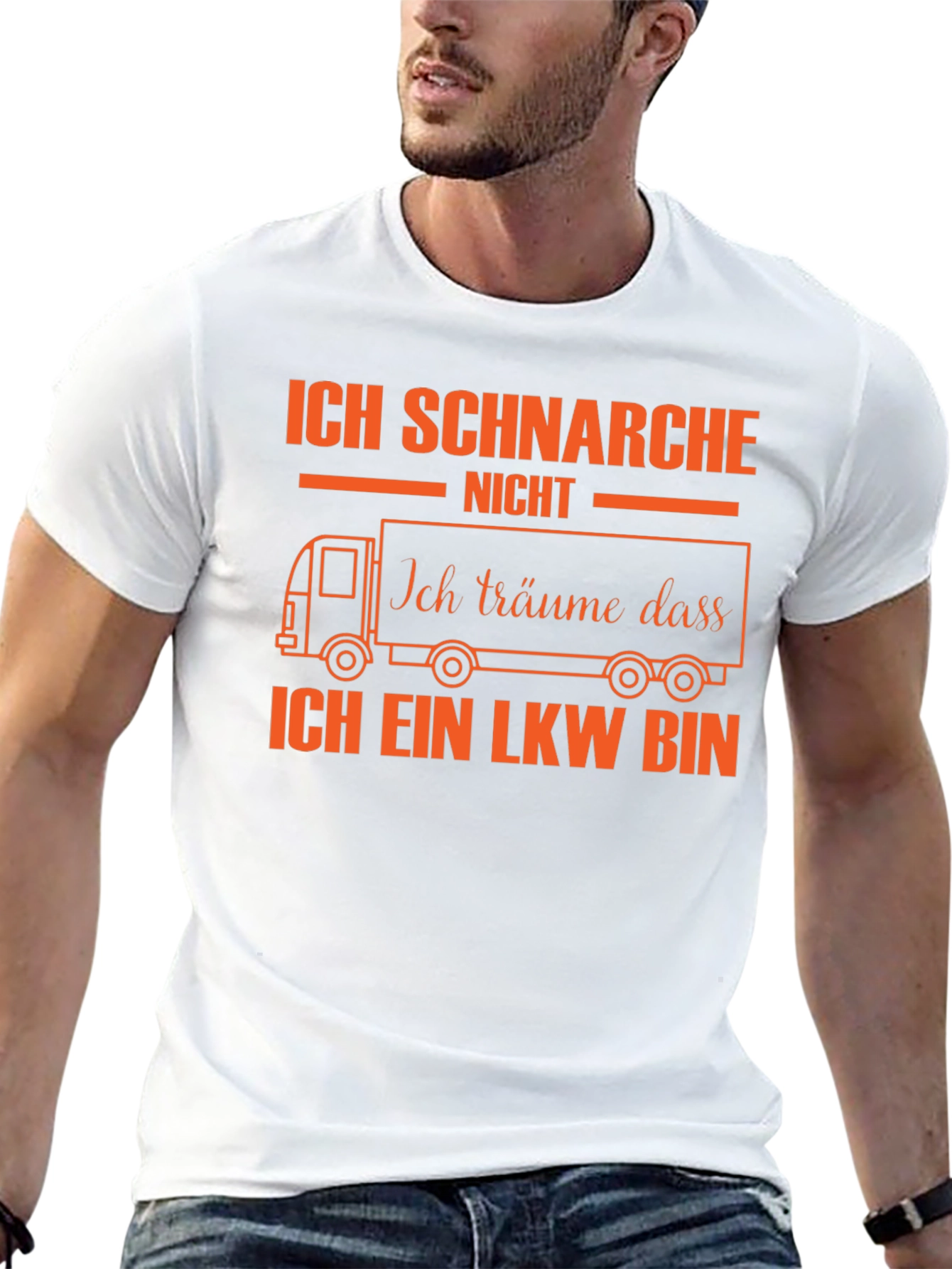 Ich Schnarche Nicht Truck T-Shirt