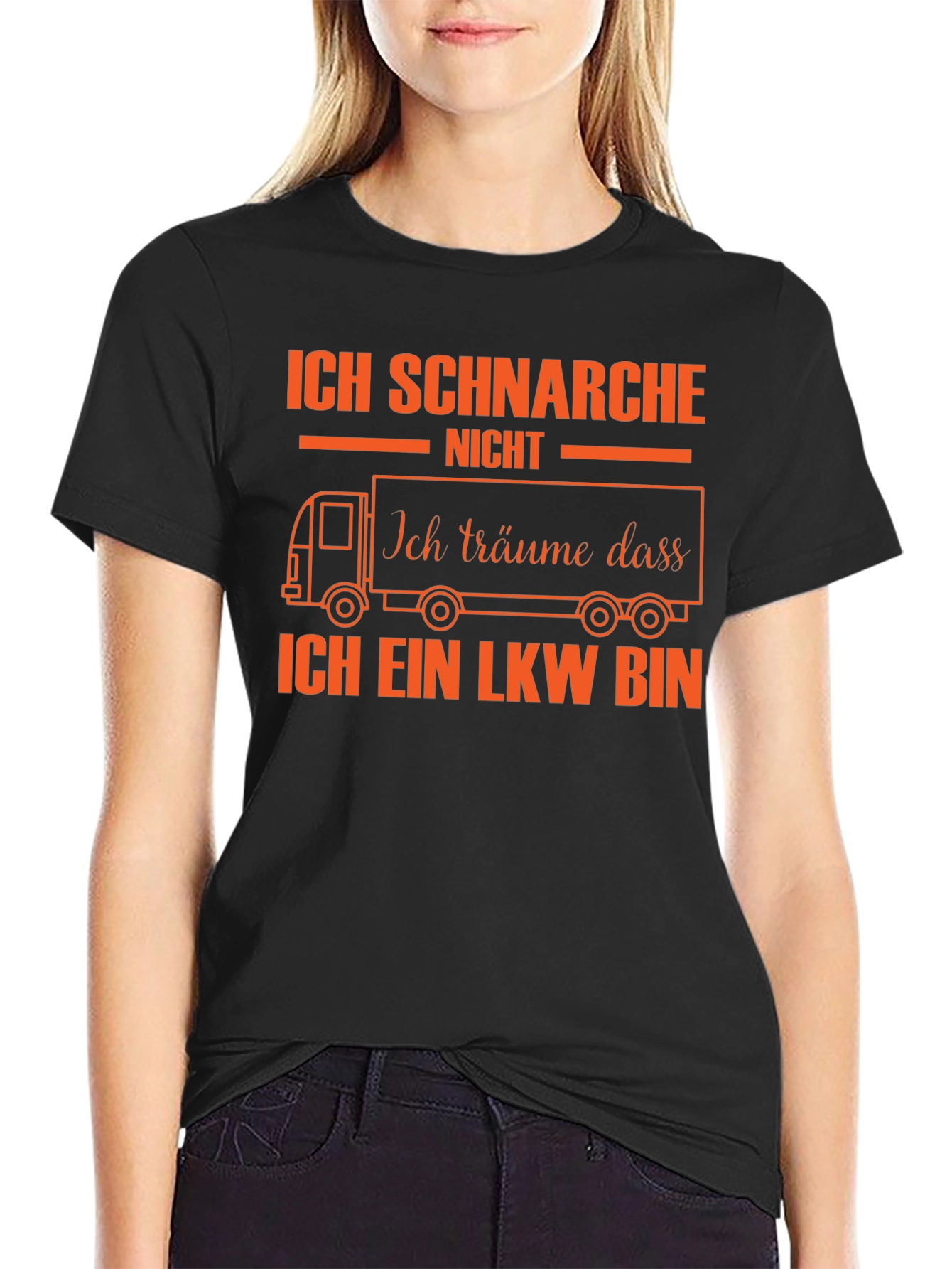 Ich Schnarche Nicht Truck T-Shirt