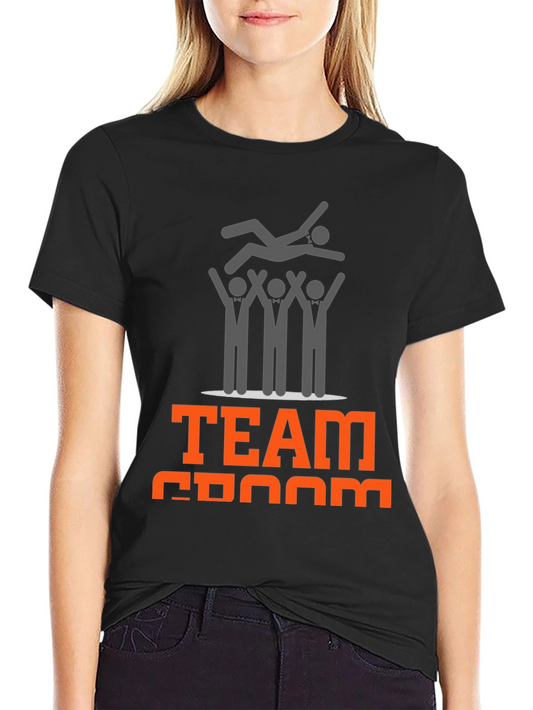 Team Groom Graphic Tee - Bachelor Party T-Shirt