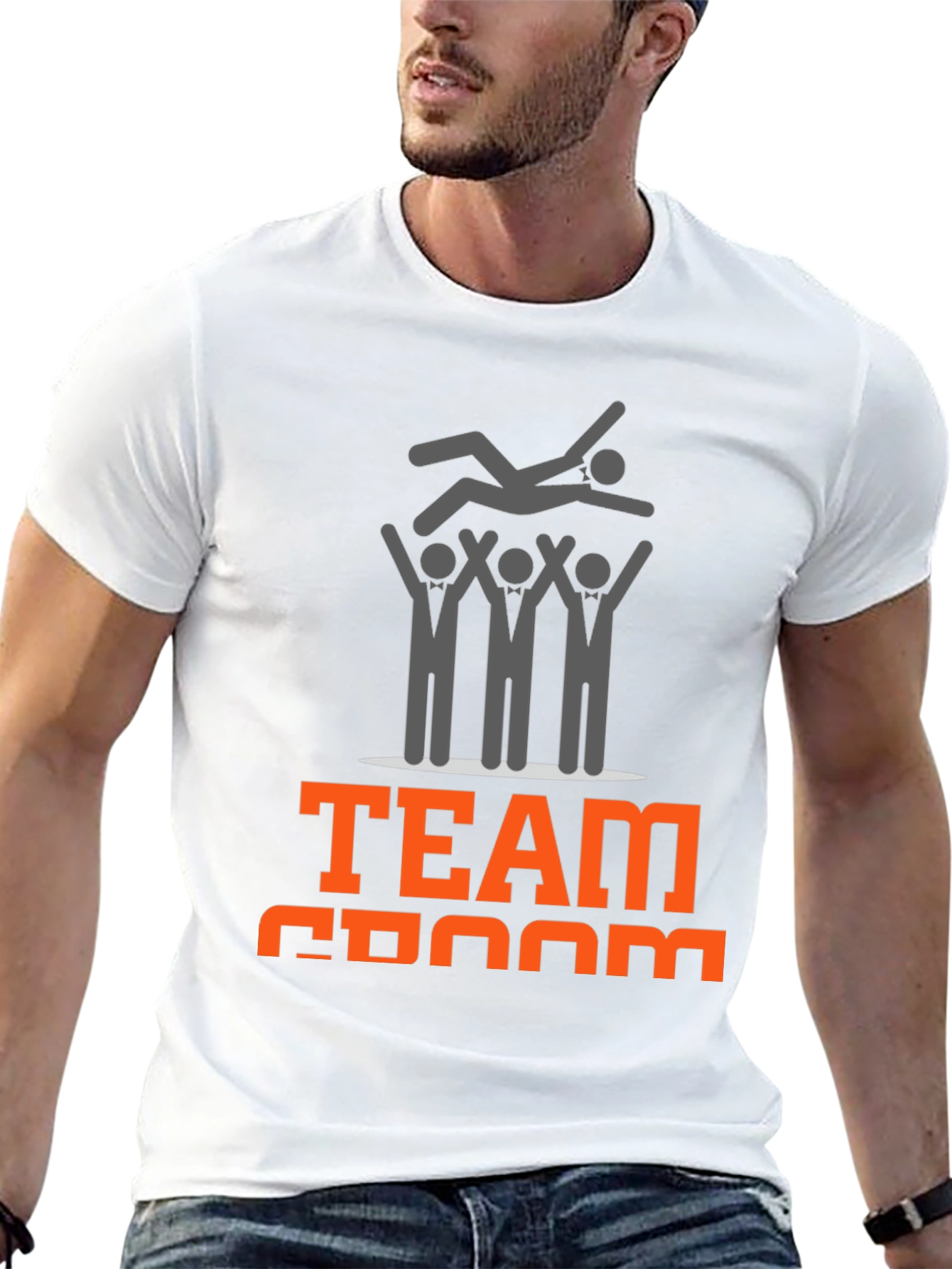 Team Groom Graphic Tee - Bachelor Party T-Shirt