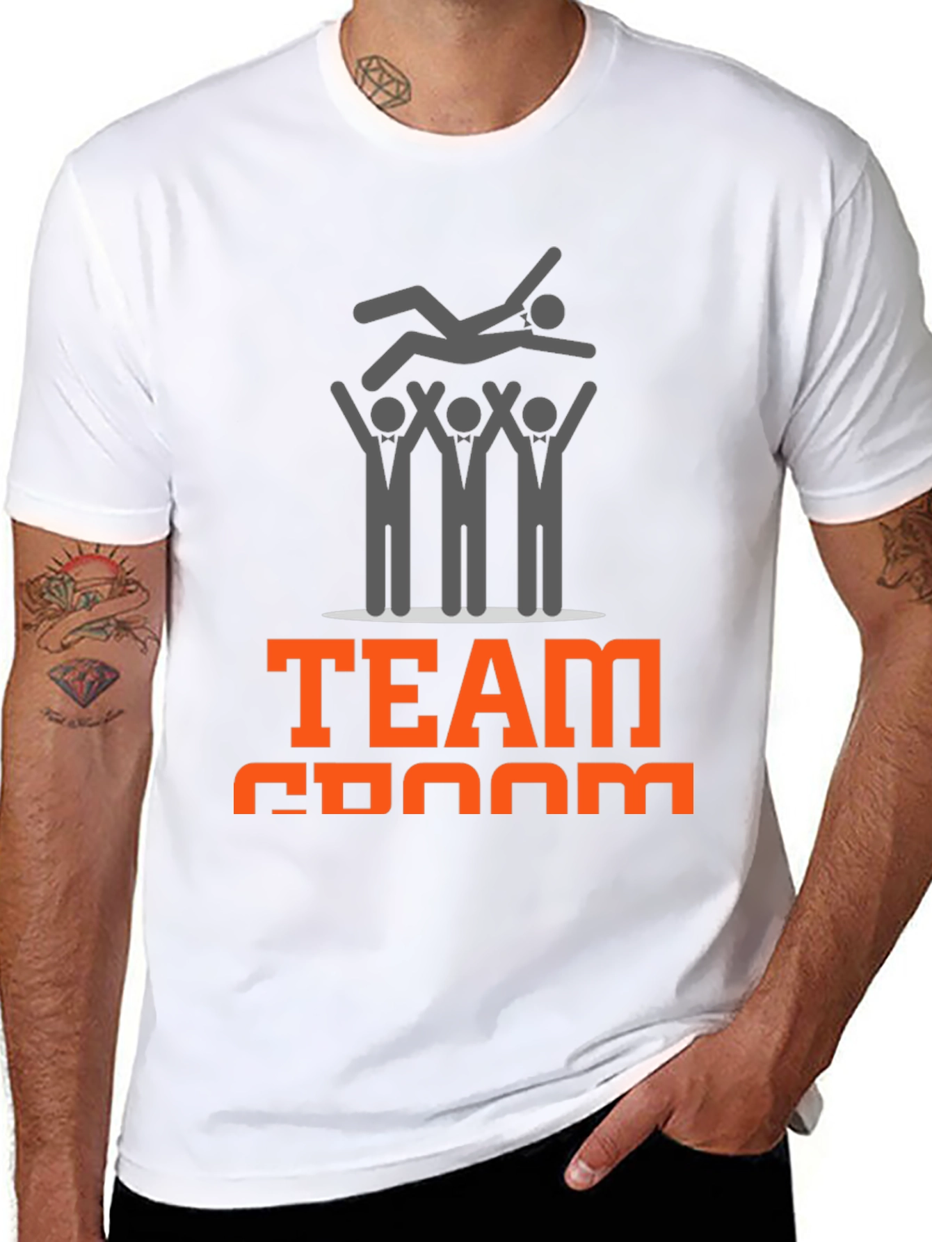 Team Groom Graphic Tee - Bachelor Party T-Shirt