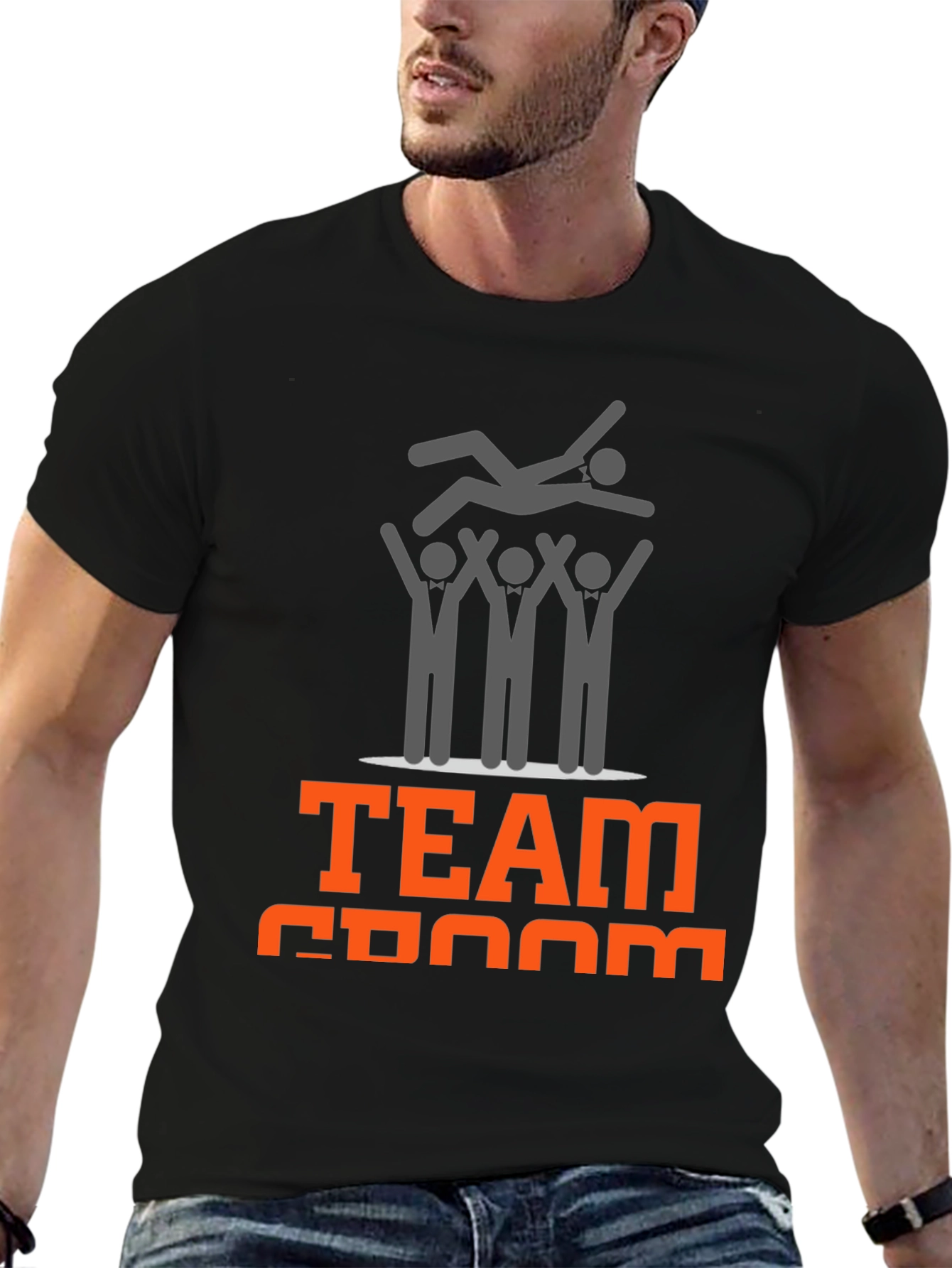 Team Groom Graphic Tee - Bachelor Party T-Shirt