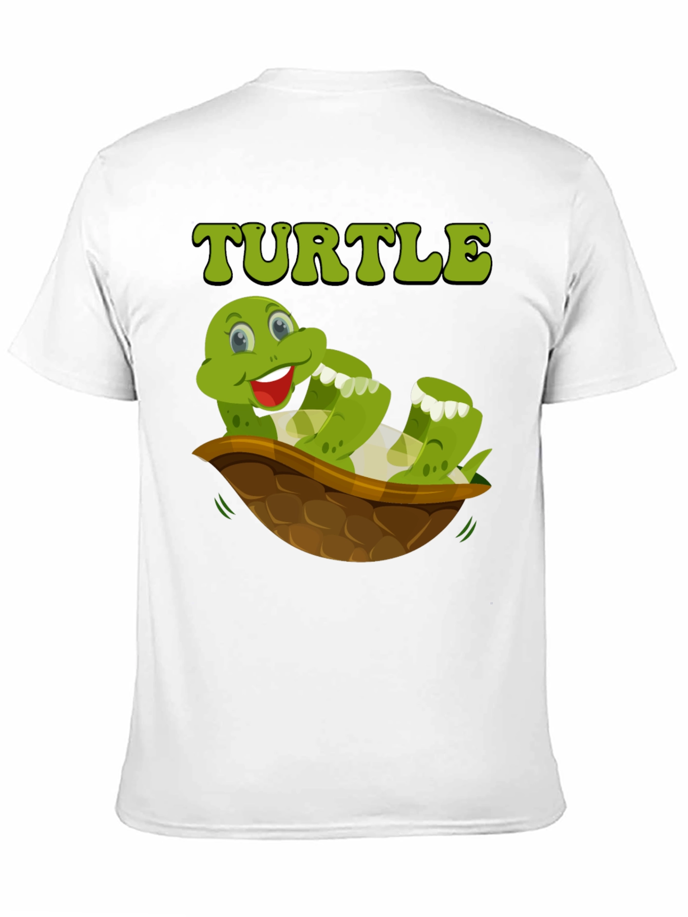 Funny Turtle T-Shirt - Cartoon Graphic Tee