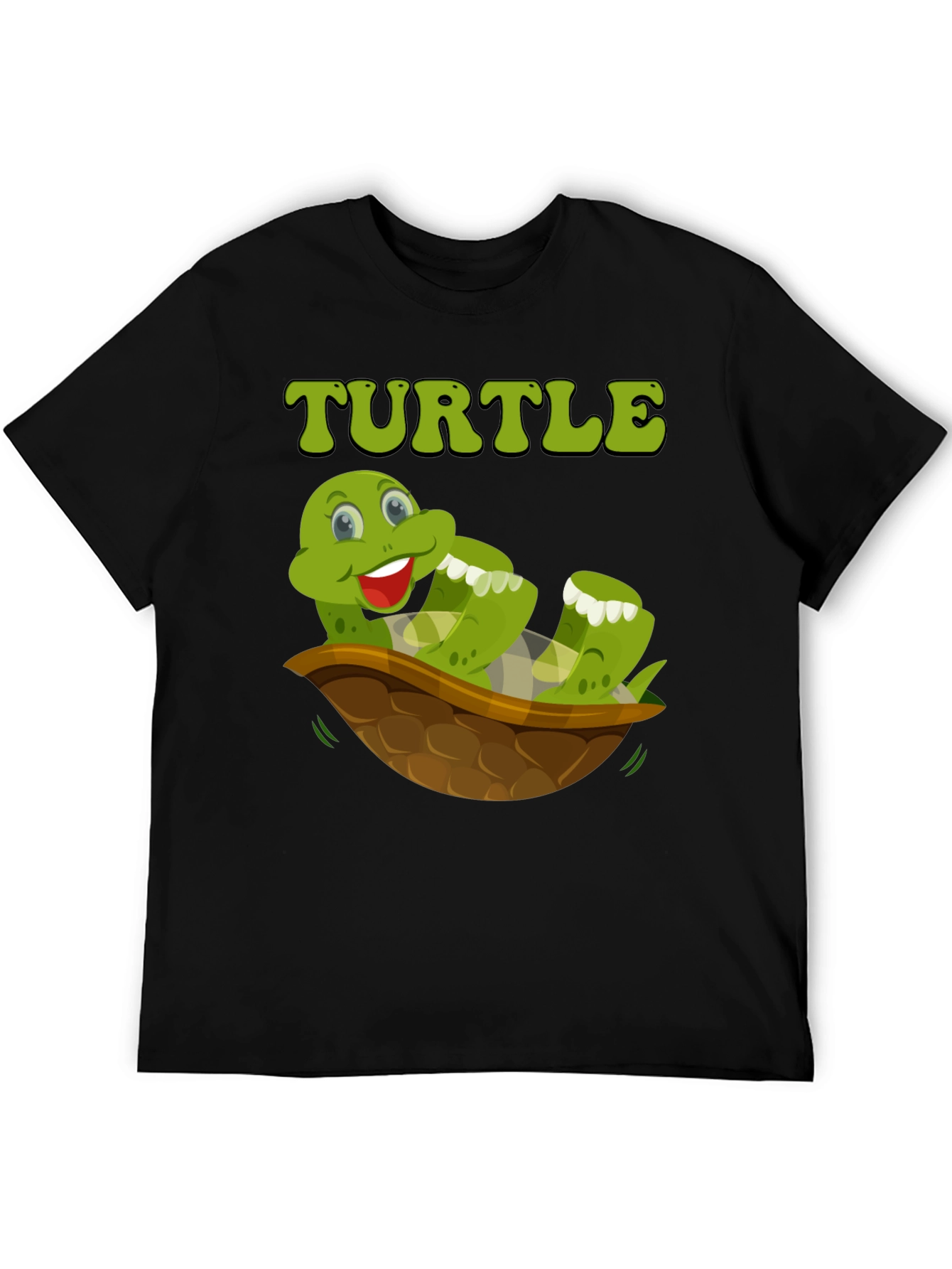 Funny Turtle T-Shirt - Cartoon Graphic Tee