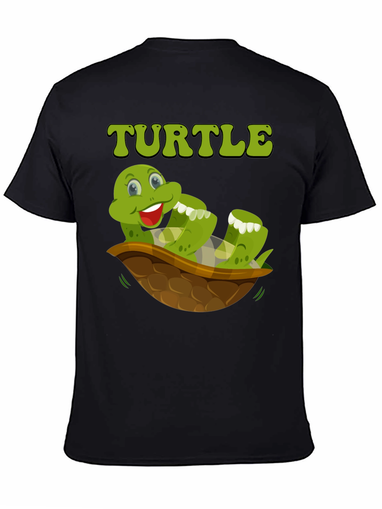 Funny Turtle T-Shirt - Cartoon Graphic Tee